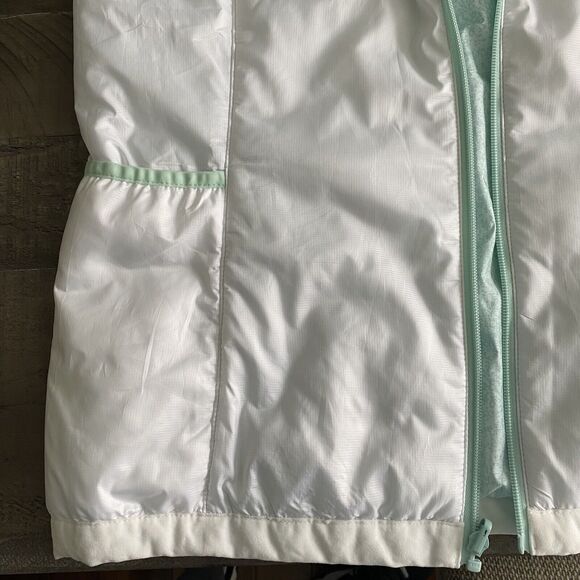 FootJoy Insulated Golf Vest Womens M White Aquamarine Full Zip Reversible Jacket - Picture 12 of 16